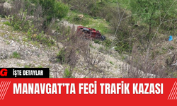 Manavgat’ta Feci Trafik Kazası