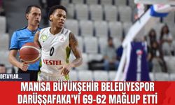 Manisa Büyükşehir Belediyespor Darüşşafaka'yı 69-62 Mağlup Etti