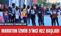 Maraton İzmir 5'inci kez başladı