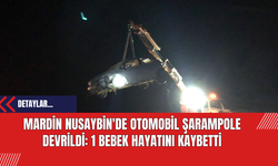 Mardin Nusaybin'de Otomobil Şarampole Devrildi: 1 Bebek Hayatını Kaybetti
