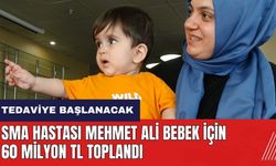 Mersin'de SMA hastası Mehmet Ali bebek için 60 milyon TL toplandı