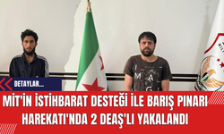 MİT'in İstihbarat Desteği ile Barış Pınarı Harekatı'nda 2 DE*Ş'lı Yakalandı