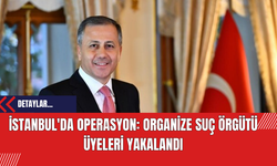 İstanbul'da Operasyon: Organize Suç Örgütü Üyeleri Yakalandı