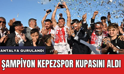 Şampiyon Kepezspor Kulübü Kupasını Aldı
