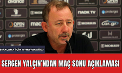 Antalyaspor Teknik Direktörü Sergen Yalçın: Sıralama İçin Oynayacağız
