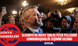 Slovakya'da Rusya Yanlısı Peter Pellegrini Cumhurbaşkanlığı Seçimini Kazandı