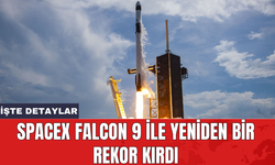 SpaceX Falcon 9 ile yeniden bir rekor kırdı