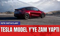 Tesla Model Y'ye zam yaptı