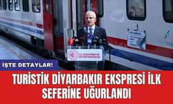 Turistik Diyarbakır Ekspresi ilk seferine uğurlandı