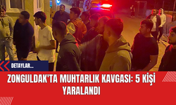 Zonguldak'ta Muhtarlık Kavgası: 5 Kişi Yaralandı