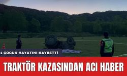 Bursa'da Traktör Kazası! Bir Çocuk Hayatını Kaybetti
