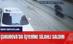 Adana Çukur'da işyerine silahlı saldırı