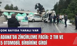 Adana Pozantı'da zincirleme facia: 2 tır ve 5 otomobil birbirine girdi