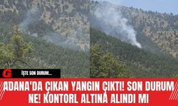 Adana'da Çıkan Yangın Çıktı! Son Durum Ne! Kontorl Altına Alındı mı