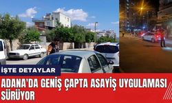 Adana'da geniş çapta asayiş uygulaması sürüyor