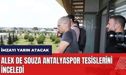 Alex de Souza Antalyaspor tesislerini inceledi