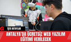 Antalya’da Ücretsiz Web Yazılım Eğitimi Verilecek