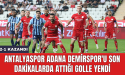 Antalyaspor Adana Demirspor'u son dakikalarda attığı golle yendi