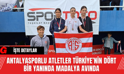 Antalyasporlu Atletler Türkiye’nin Dört Bir Yanında Madalya Avında