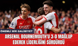 Arsenal Bournemouth'u 3-0 mağlup ederek liderliğini sürdürdü