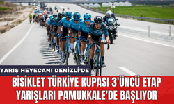 Bisiklet Türkiye Kupası 3'üncü Etap Yarışları Pamukkale'de başlıyor
