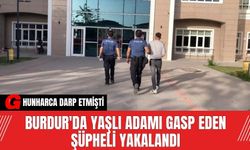 Burdur'da Yaşlı Adamı Gasp Eden Şüpheli Kıskıvrak Yakalandı
