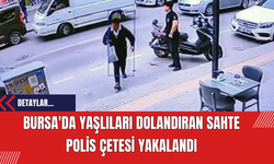 Bursa'da Yaşlıları Dolandıran Sahte Polis Çetesi Yakalandı