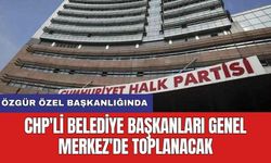 CHP'li belediye başkanları Genel Merkez'de toplanacak