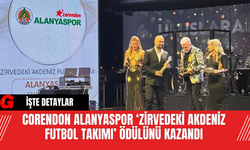 Corendon Alanyaspor ‘Zirvedeki Akdeniz Futbol Takımı’ Ödülünü Kazandı