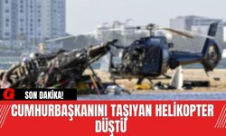 Son Dakika! Cumhurbaşkanını Taşıyan Helikopter Düştü