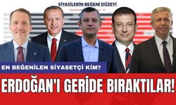 En beğenilen siyasetçi kim? Erdoğan'ı geride bıraktılar!