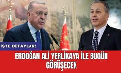 Erdoğan Ali Yerlikaya ile bugün görüşecek