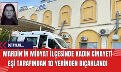 Mardin'in Midyat İlçesinde Kadın Cinayeti: Eşi Tarafından 10 Yerinden Bıçaklandı