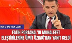 Fatih Portakal'ın muhalefet eleştirilerine Ümit Özdağ'dan yanıt geldi