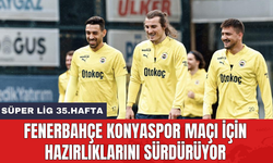 Fenerbahçe Konyaspor maçı için hazırlıklarını sürdürüyor