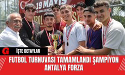 Futbol Turnuvası Tamamlandı Şampiyon Antalya Forza