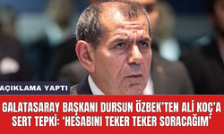Galatasaray Başkanı Dursun Özbek’ten Ali Koç’a sert tepki: ‘Hesabını teker teker soracağım’