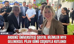 Akdeniz Üniversitesi Sosyal Bilimler MYO Geleneksel Pilav Günü Coşkuyla Kutlandı