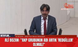 Ali Bozan: "AKP Grubunun Adı Artık 'Redgiller' Olmalı"