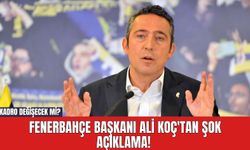 Fenerbahçe Başkanı Ali Koç'tan Şok Açıklama! Kadro Değişecek mi?
