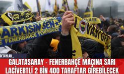 Galatasaray - Fenerbahçe Maçına Sarı Lacivertli 2 bin 400 Taraftar Girebilecek