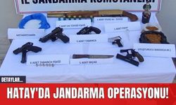 Hatay'da Jandarma Operasyonu!
