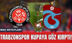 Trabzonspor Kupaya Göz Kırptı!
