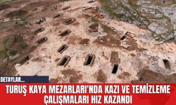 Turuş Kaya Mezarları'nda Kazı ve Temizleme Çalışmaları Hız Kazandı