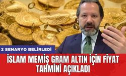 İslam Memiş gram altın için fiyat tahmini açıkladı: 2 senaryo belirledi