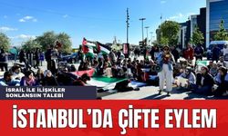 İstanbul'da Büyük Eylem! Hem Filistin'i Desteklediler Hem Tutuklulara Özgürlük Dediler