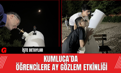 Kumluca’da Öğrencilere Ay Gözlem Etkinliği