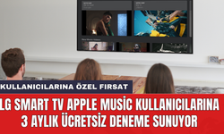 LG Smart TV Apple Music kullanıcılarına 3 aylık ücretsiz deneme sunuyor