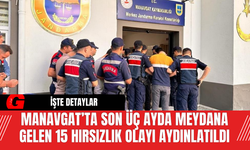 Manavgat’ta Son Üç Ayda Meydana Gelen 15 Hırsızlık Olayı Aydınlatıldı