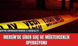 Mersin'de Siber Suç ve Müstehcenlik Operasyonu: 5 Gözaltı